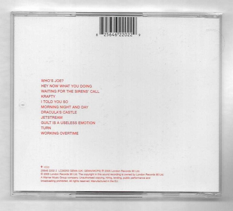 New Order - Waiting for the sirens' call - CD Idealna