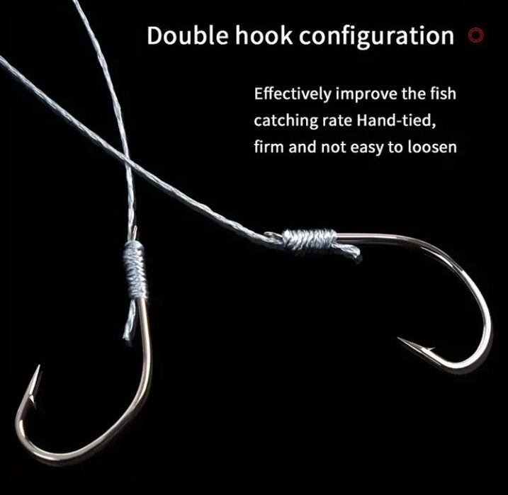 Anzóis de pesca em aço