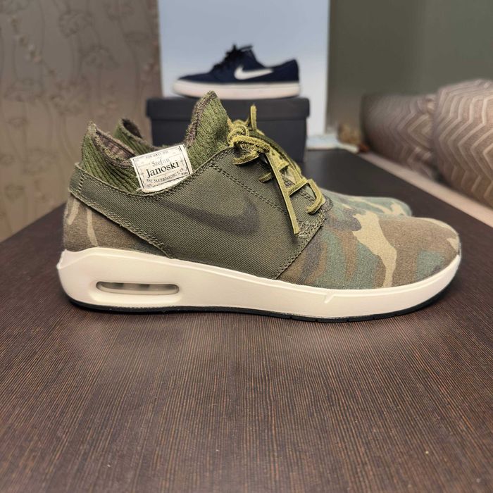 Nike SB Air Max Stefan Janoski 2 Premium Army Camo