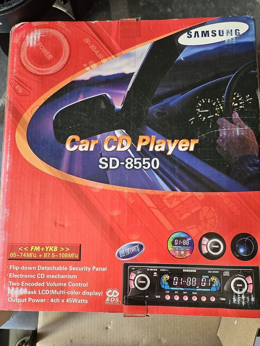 Rádio com CD para carro Samsung