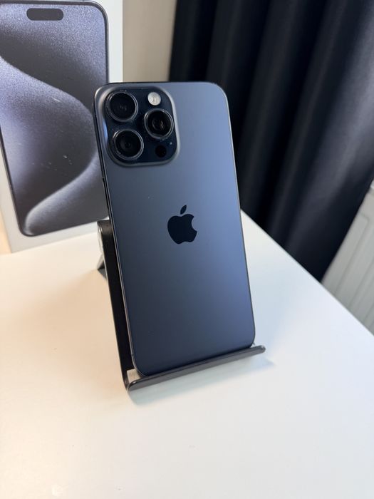 Apple iPhone 15 Pro Max 256GB Blue Titanium!! Sim+Esim!! 680$