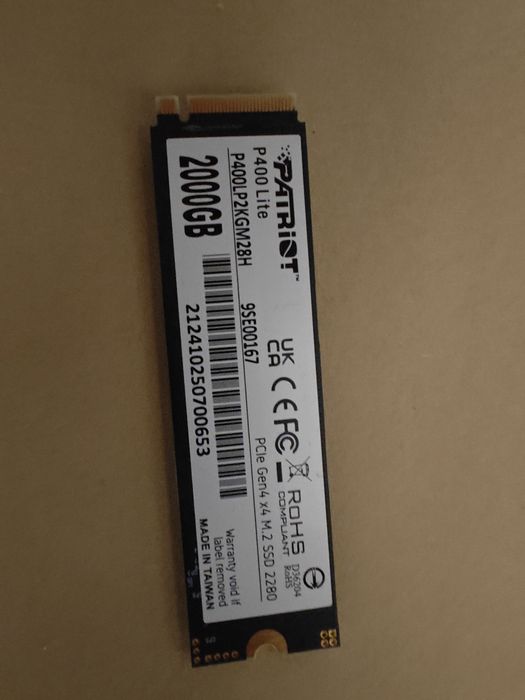 Dysk SSD 2Tb  m.2