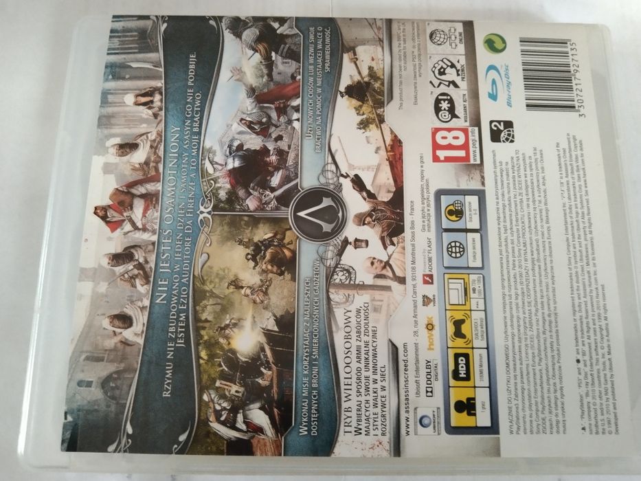 Gra ASSASSIMS Creed PlayStation 3