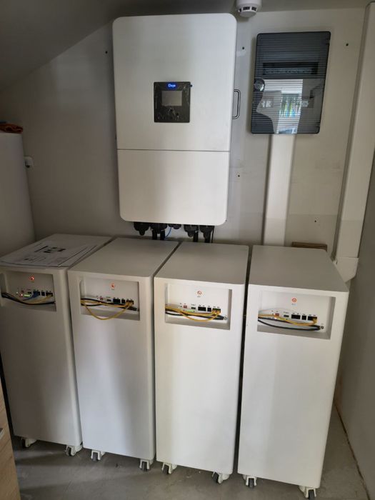 Монтаж установка сонячних панелей солнечных панелей инвертора