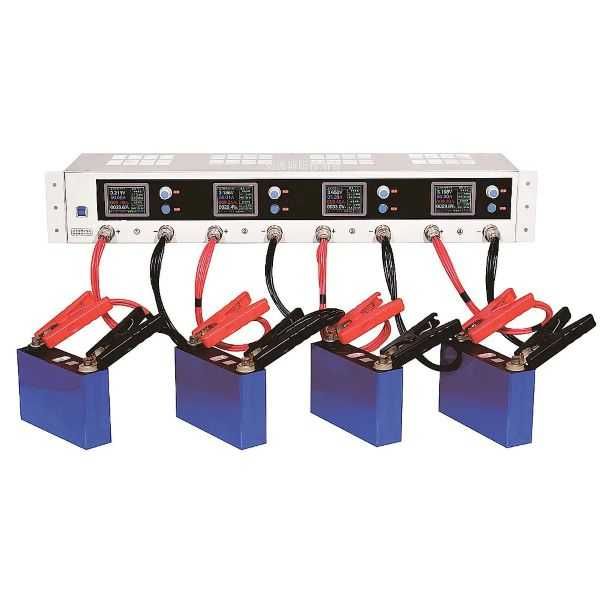 Високотоковий тестер YPSDZ-0550 (4.1–5V, 50A, 4 канали) для LiFePO4
