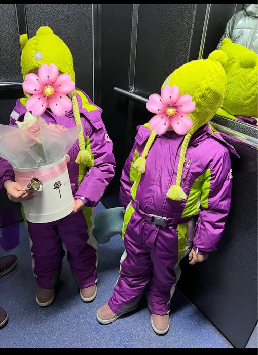 Chicco зимовий комбінезон 110, 116, Reima шапка 56