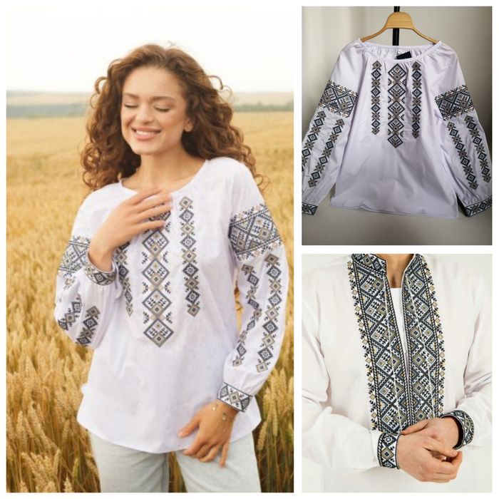 Жіноча або парна вишиванка 44, 46, 48, 50, 52, 54, 56