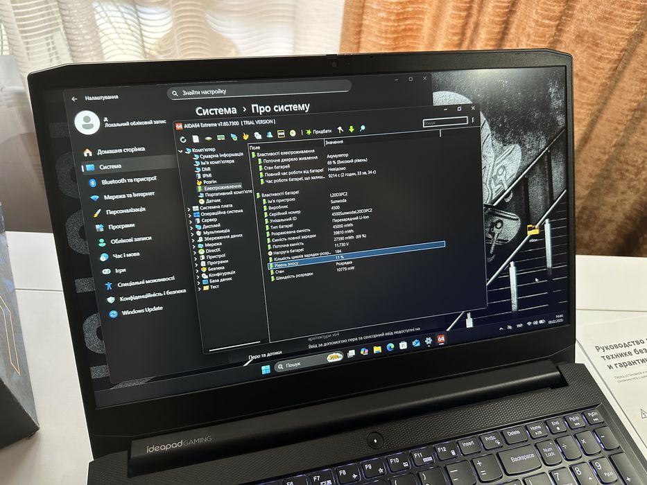 ‼️Lenovo Gaming 15.6‼️RTX3050Ti-4GB/Razen 5-5600H/16GB/Гарантия
