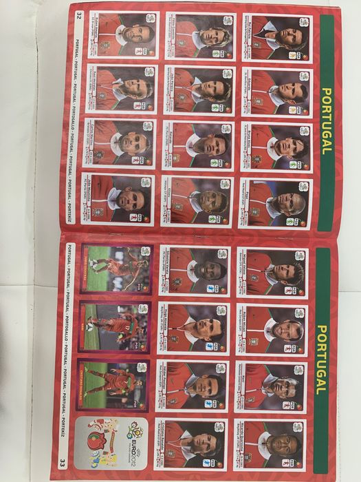 Caderneta Euro 2012 Panini-Completa