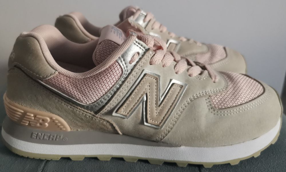 Adidasy New Balance WL574EQ rożowe damskie 38