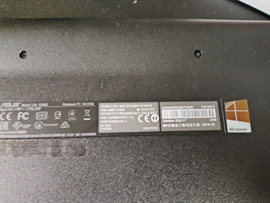 Laptop asus z dyskiem ssd