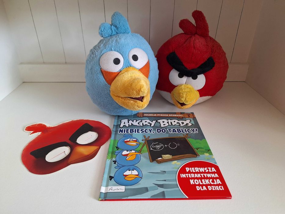 Maskotki Angry Birds. Książka Angry Birds. Wyd. Papilon.