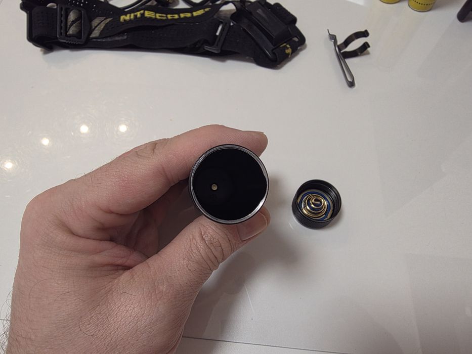 Nitecore HC35, сверхмощный налобный фонарь, с 2 аккумуляторами