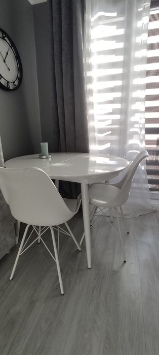 Stół szklany okrągły