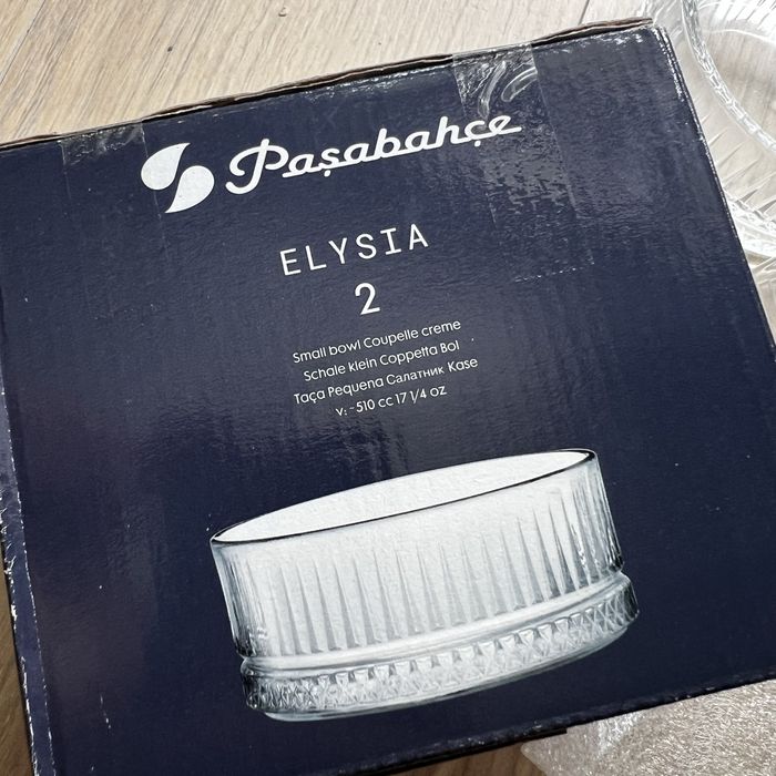 Szklane salaterki Pasabahce Elysia – 2 szt