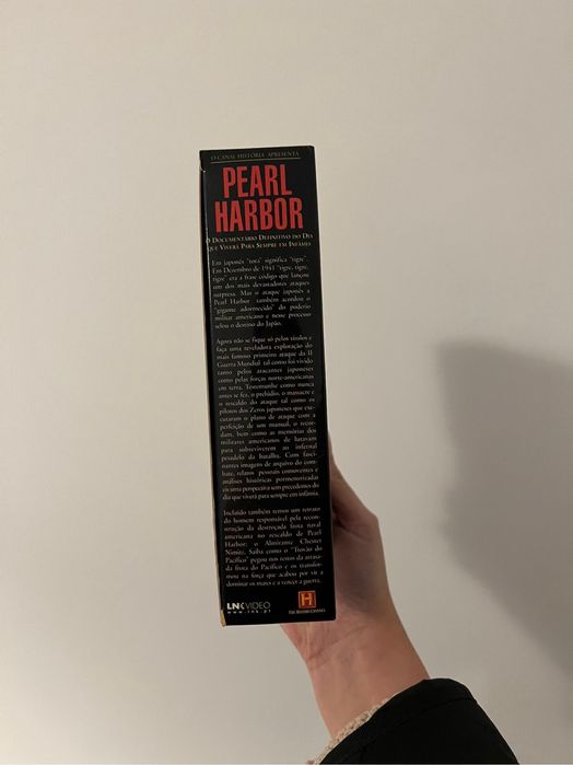 Pearl Harbor DVDs canal história