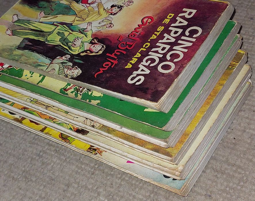 Coleção completa 6 livros As Gémeas, Enid Blyton, anos 80