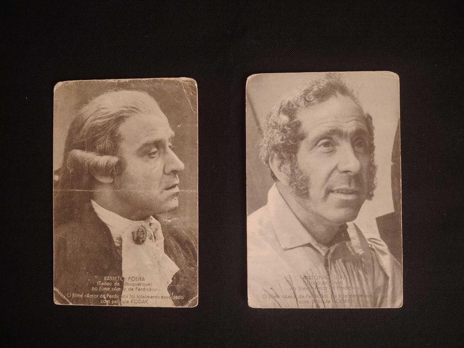 Postais 1943 - Actores do Filme Amor de Perdição