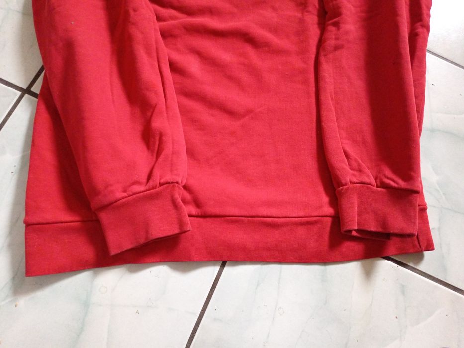 Bluza adidas czerwona L