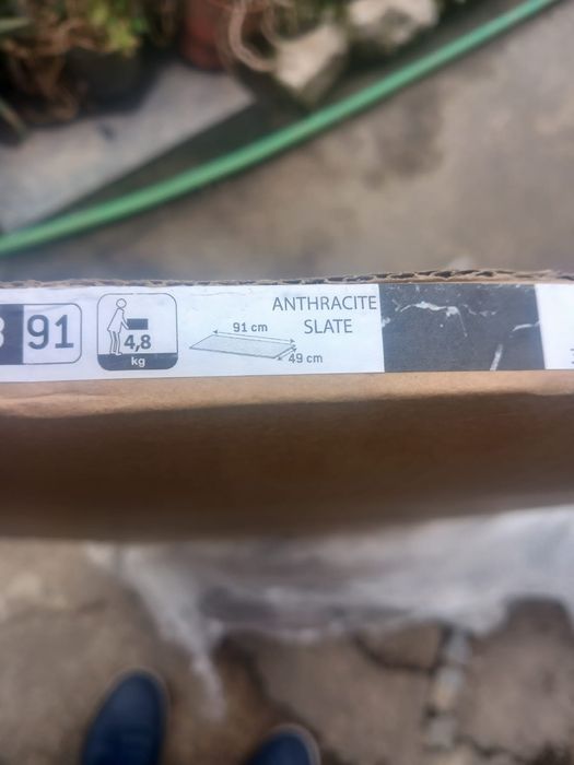 Tampo antracite novo