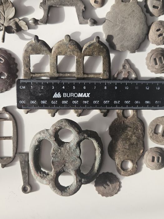 Элементы конской упряжи  17 - 19 века.