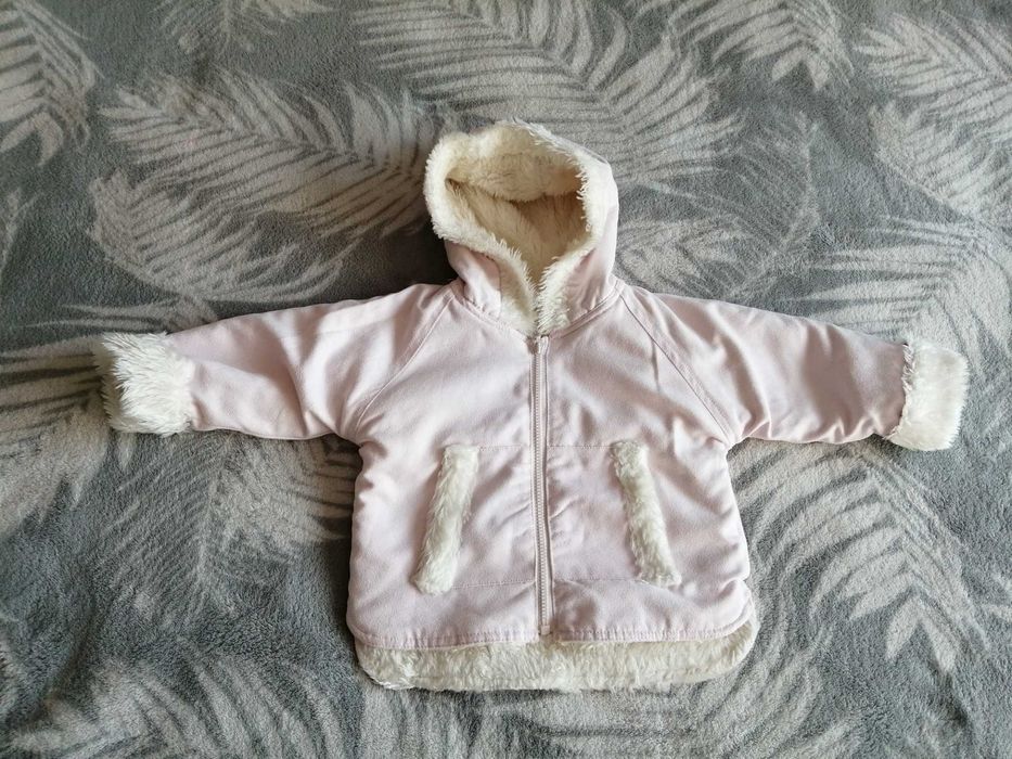 Kożuszek Mathercare 6-9 mies stan idealny