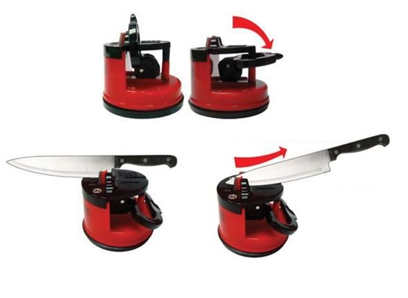 Точилка ножей , метал  вольфрам Ginza Micro Sharpen, на присоске