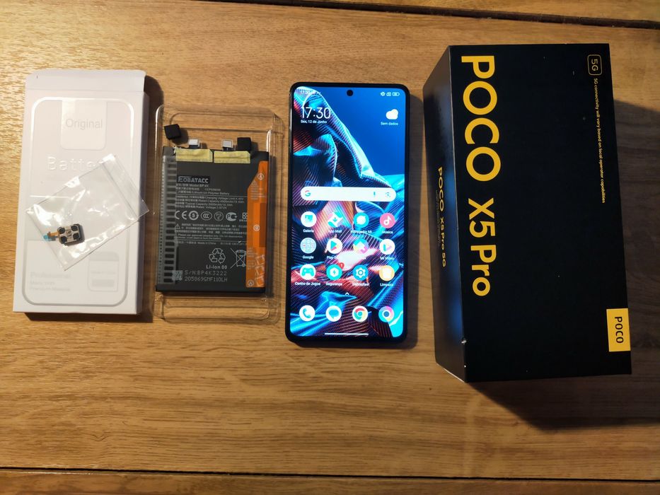 Xiaomi Poco X5 Pro 5g + Bateria nova