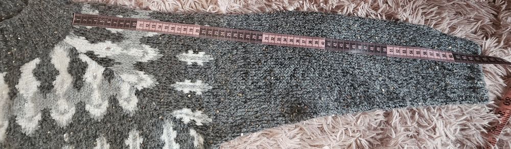 Sweter  szary polgolf