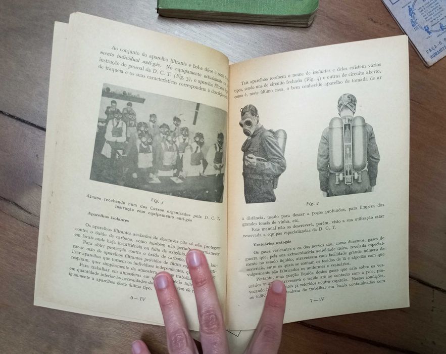 Antigos Manuais Defesa Civil do Território Manual Básico anos 50