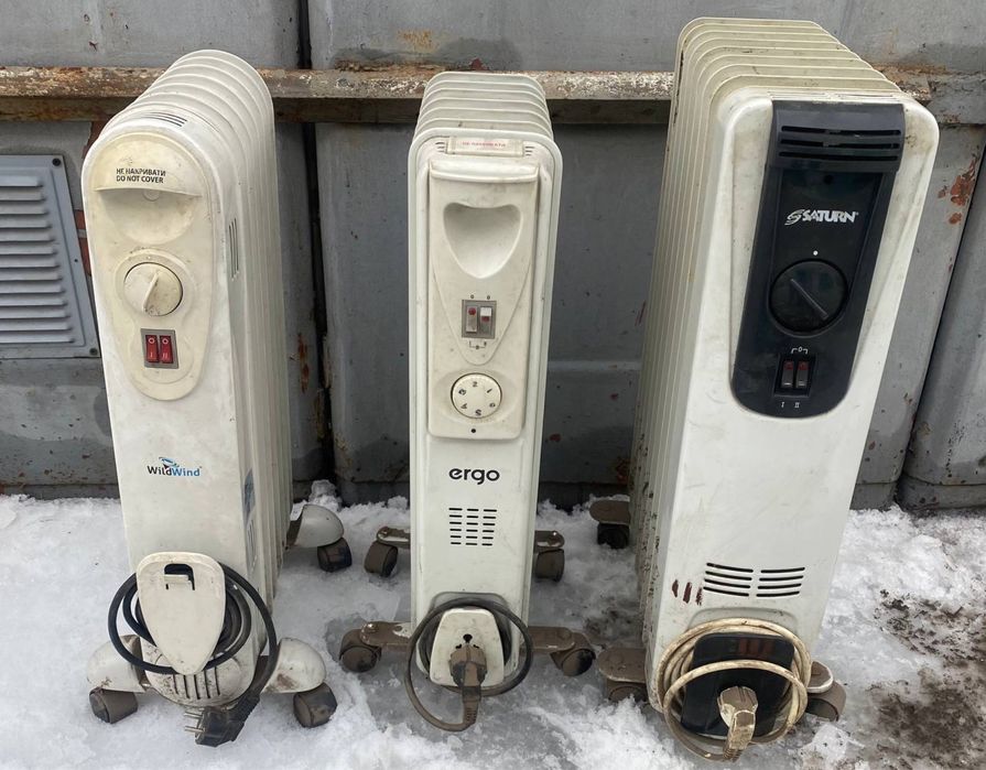 Обігрівачі масляні WildWind/ Ergo/Saturn