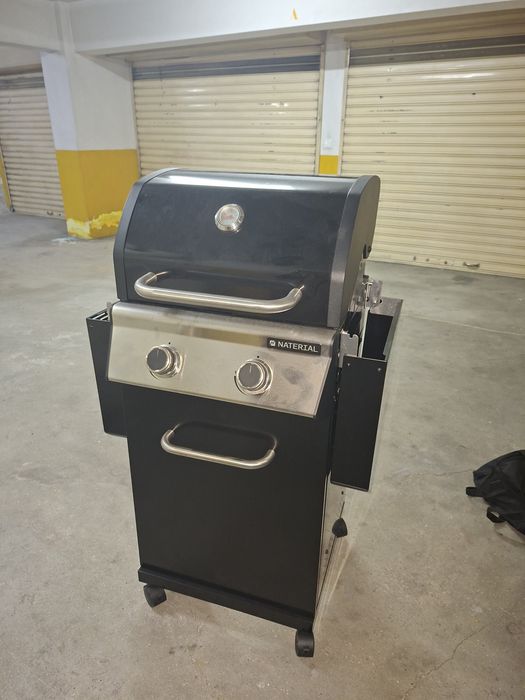 Barbecue a gás com 2 queimadores 115x53x115 cm Naterial Kenton II