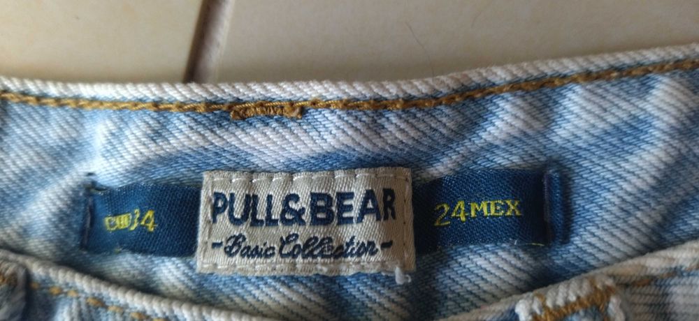 2 Calções de Ganga Lefties e  da Pull & Bear 34