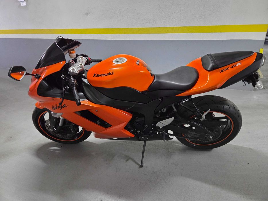 Kawasaki Ninja ZX6r, 2007 e 45000km