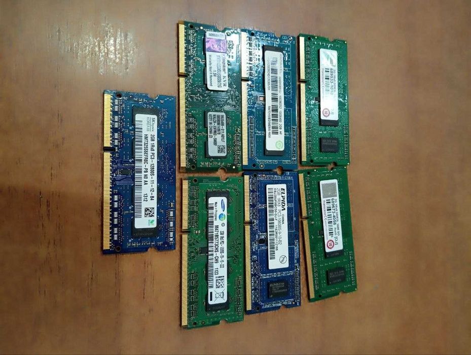 память ddr3 4гб (2x2гб) hunix samsung 12800s\ 1333 1600\ 1333мгц 1.5v