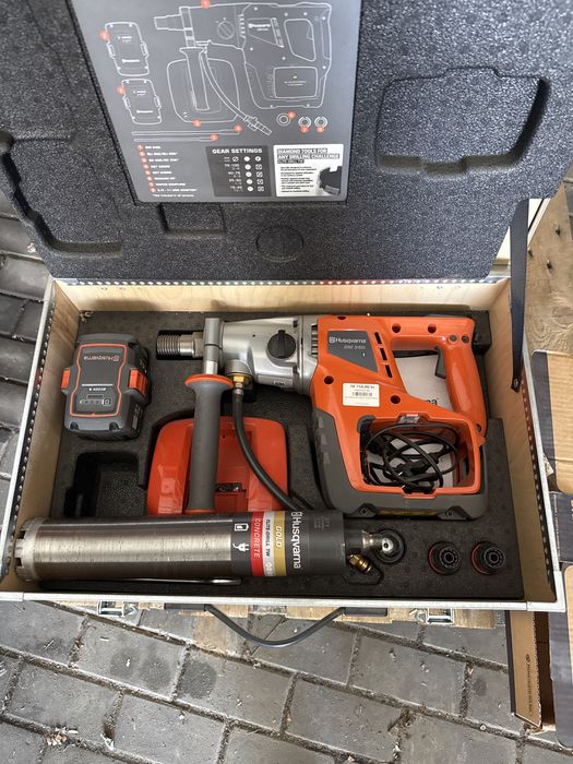 Nowa wiertnica akumulatorowa husqvarna DM540i