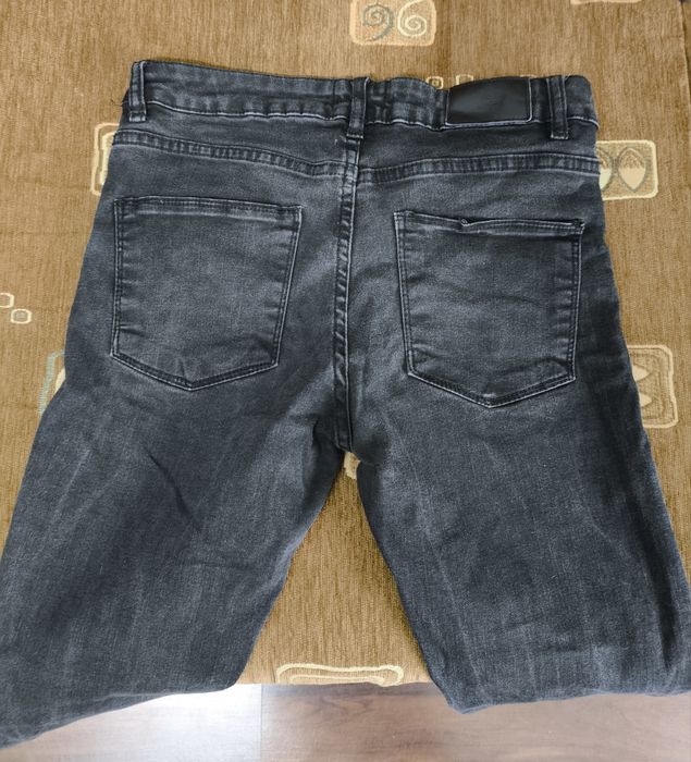 Jeansy czarne męskie NLY jeans M
