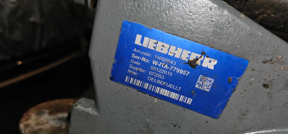 Most napędowy Liebherr 538 542 Dyfer wszystkie części