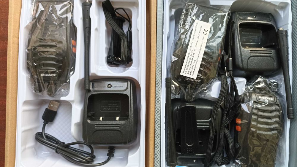 Рации Baofeng BF-888S Зарядка от USB.