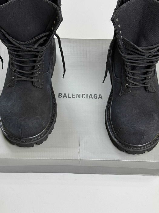 BALENCIAGA STOMPER BOOTS ботинки боты черные черевики чорні archive 44