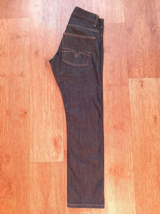 Джинсы синие на мальчика topman англия w26" skinny , 100% хлопок