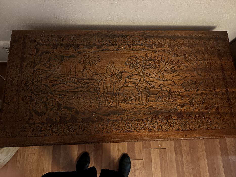 Arca/Bau em madeira vintage