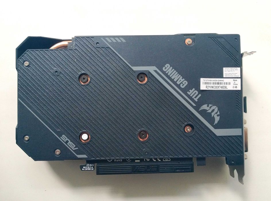 Відеокарта asus pci-ex geforce gtx 1650 tuf gaming oc edition 4gb gddr6 (128bit)