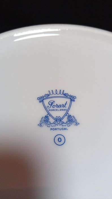 Pote antigo em porcelana da porart