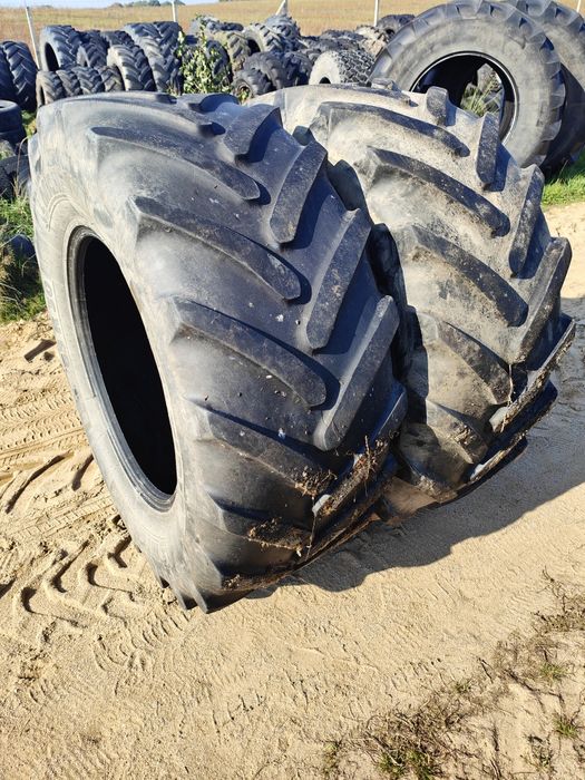 Ładna para opony Michelin multibib 540/65 R - 30 oryginalne zachodnie
