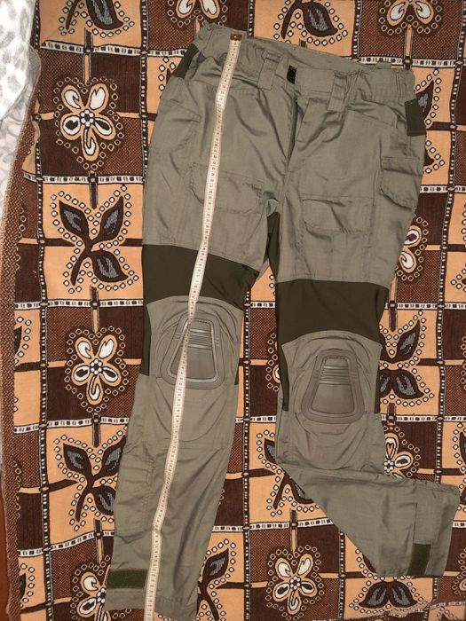 Военная тактическая форма с регулируемыми наколенниками (Олива)