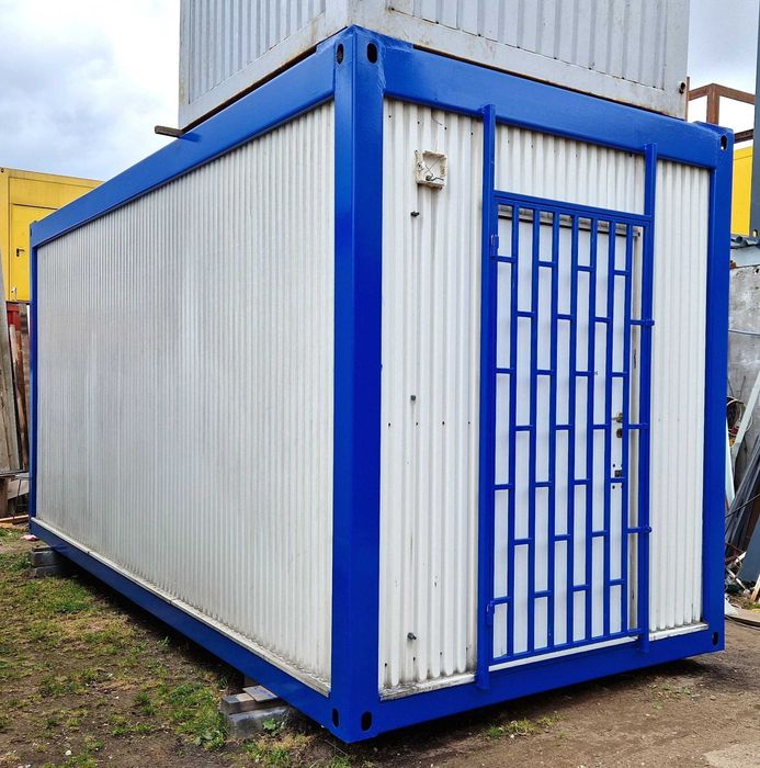 Kontener Biurowy - Socjalny - Na Dom /Biuro -wym.6x2,44m.