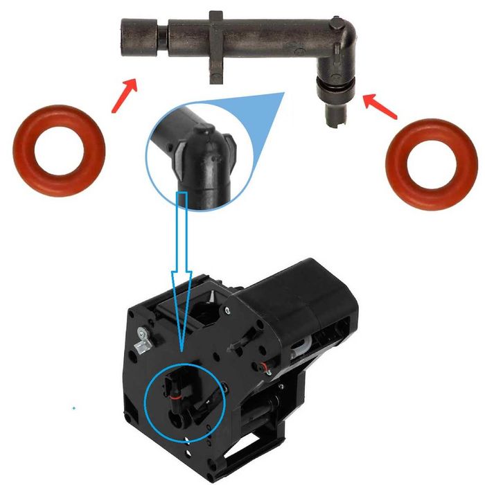 Guarnizione Coltelli per il Robot Plurimix Bosch Siemens 047953