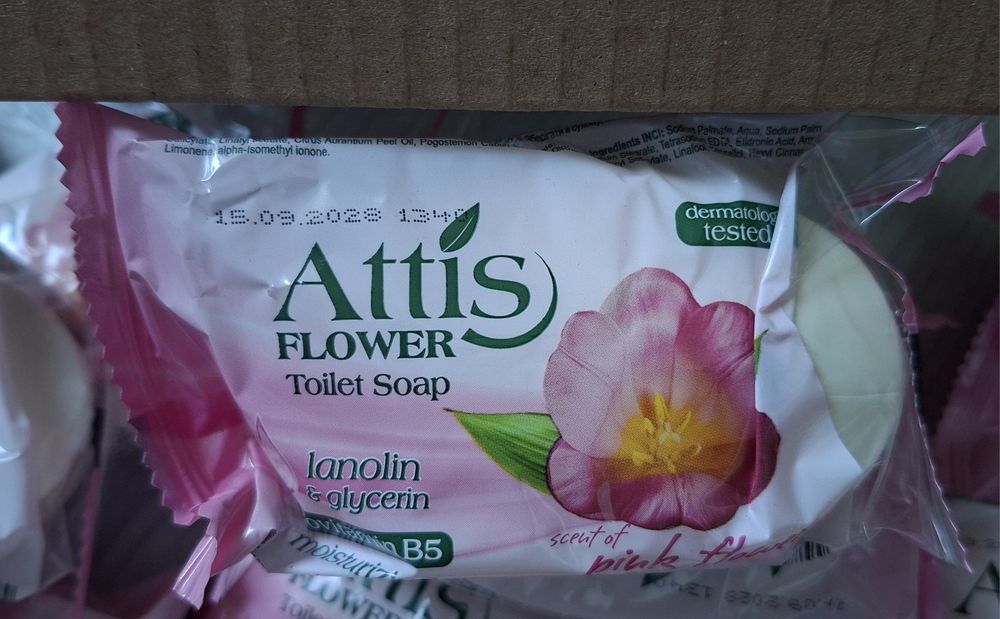mydło Attis - Pink Flower (67 sztuk)