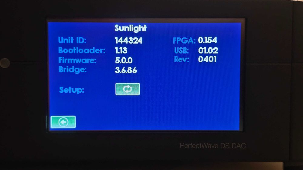 PS Audio DirectStream DAC com BridgeII